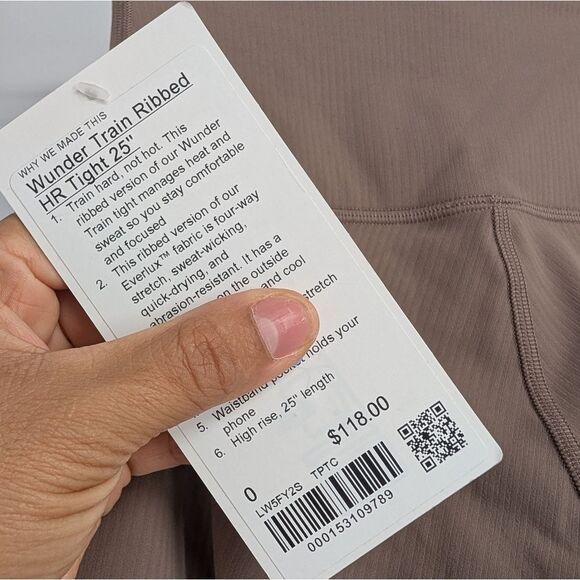 Lululemon Brown High-Waisted Leggings - Picture 4 of 4